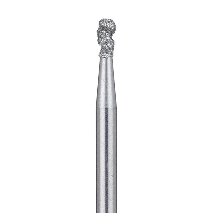 Diamond, Cool & Efficient, Pear, 1.6mm Ø, FG - 808D-016-FG - Avtec Dental