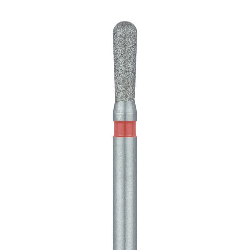 Round Pear Diamond Bur, 1.6mm Ø, Fine, FG - 808RF-016-FG - Avtec Dental
