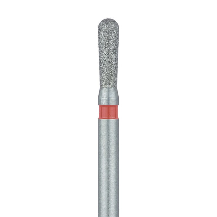Round Pear Diamond Bur, 1.6mm Ø, Fine, FG - 808RF-016-FG - Avtec Dental