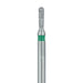 Round Pear Diamond Bur, 1.2mm Ø, Coarse, FG - 808RG-012-FG - Avtec Dental
