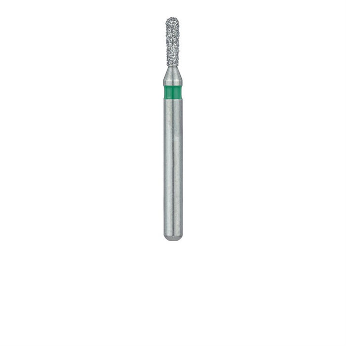 Round Pear Diamond Bur, 1.2mm Ø, Coarse, FG - 808RG-012-FG - Avtec Dental