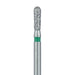 Round Pear Diamond Bur, 1.6mm Ø, Coarse, FG - 808RG-016-FG - Avtec Dental