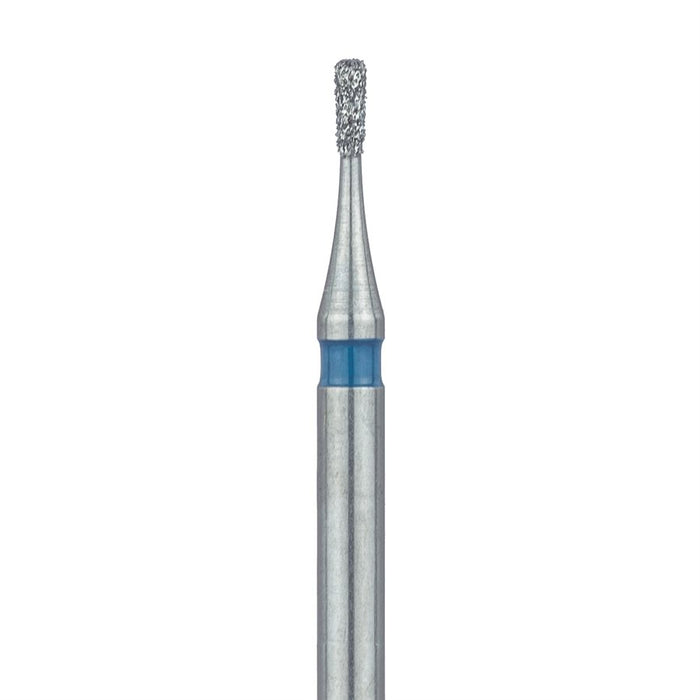 Pear Diamond Bur, Dimpled Top, US#330D, 0.8mm Ø, Medium, FG - 809-008-FG - Avtec Dental