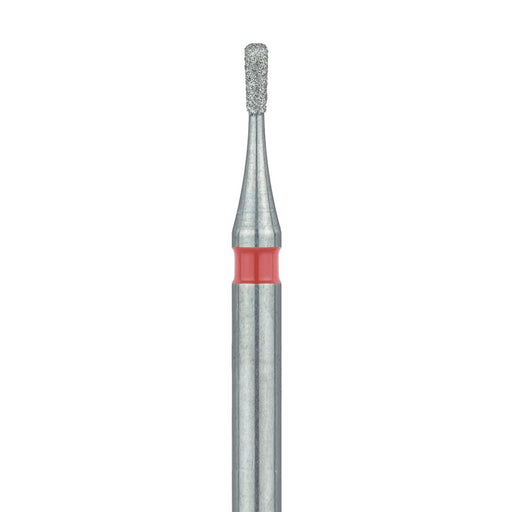 Pear Diamond Bur, Dimpled Top, US#330D, 0.8mm Ø, Fine, FG - 809F-008-FG - Avtec Dental
