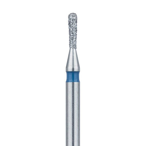Round Pear Diamond Bur, 1mm Ø, Medium, FG - 809R-010-FG - Avtec Dental