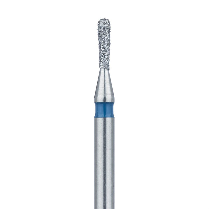 Round Pear Diamond Bur, 1mm Ø, Medium, FG - 809R-010-FG - Avtec Dental