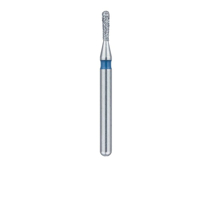 Round Pear Diamond Bur, 1mm Ø, Medium, FG - 809R-010-FG - Avtec Dental
