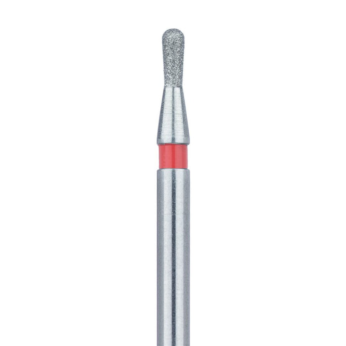 Round Pear Diamond Bur, 1mm Ø, Fine, FG - 809RF-010-FG - Avtec Dental