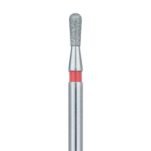 Round End Pear Diamond Bur, 1.4mm Ø, Fine, FG - 809RF-014-FG - Avtec Dental