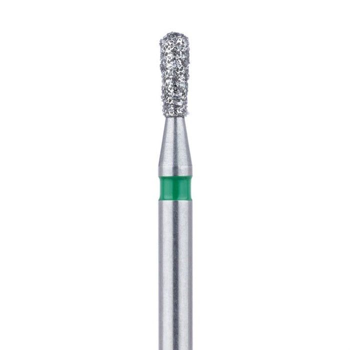 Round End Pear Diamond Bur, 1.4mm Ø, Coarse, FG - 809RG-014-FG - Avtec Dental