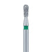 Round End Pear Diamond Bur, 1.6mm Ø, Coarse, FG - 809RG-016-FG - Avtec Dental