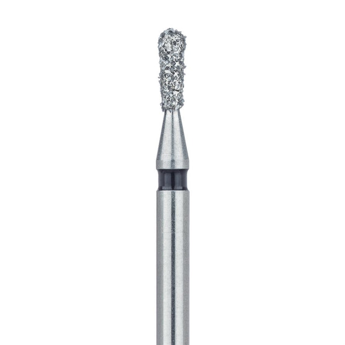 Round End Pear Diamond Bur, 1.4mm Ø, Super Coarse, FG - 809RH-014-FG - Avtec Dental