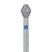 Barrel Diamond Bur, 3.3mm Ø, Medium, FG - 811-033-FG - Avtec Dental