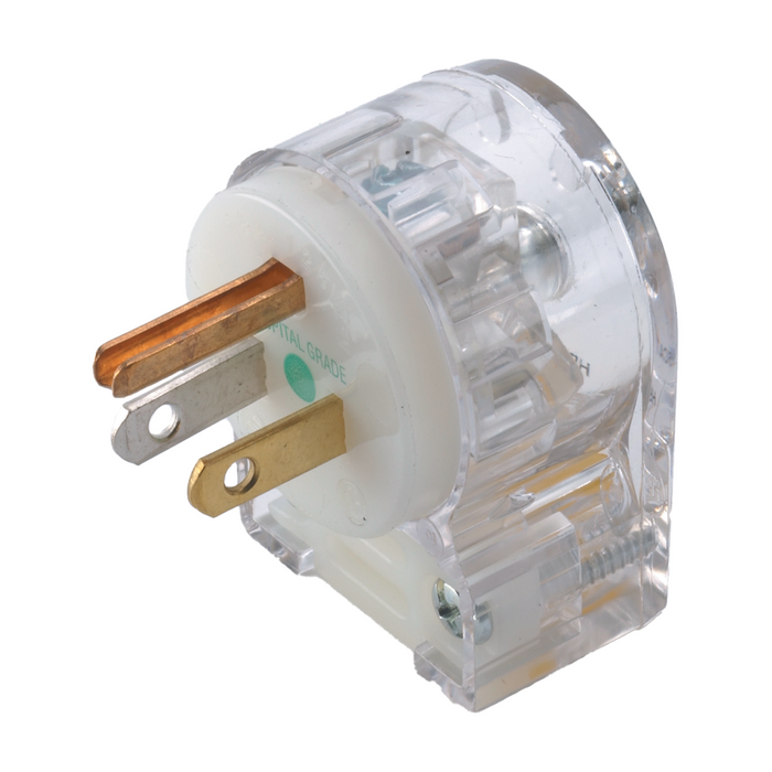 Hospital Grade Plug, Right Angle, Male - DCI 8112 - Avtec Dental