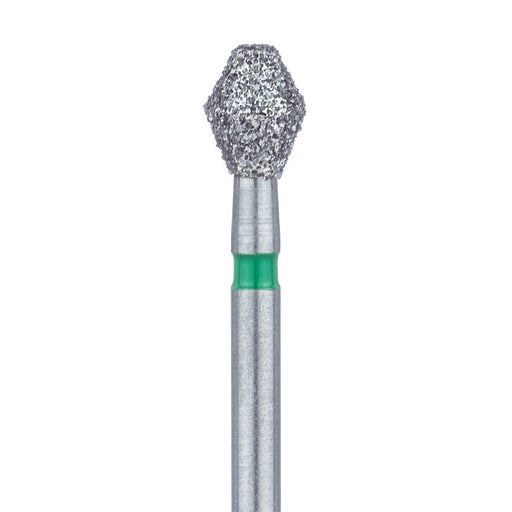 Barrel Diamond Bur, 3.3mm Ø, Coarse, FG - 811G-033-FG - Avtec Dental