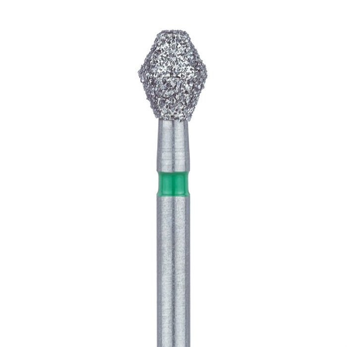 Barrel Diamond Bur, 3.3mm Ø, Coarse, FG - 811G-033-FG - Avtec Dental