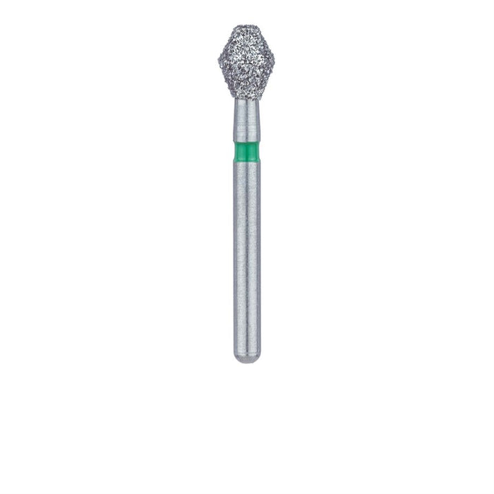 Barrel Diamond Bur, 3.3mm Ø, Coarse, FG - 811G-033-FG - Avtec Dental