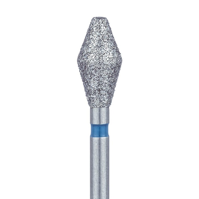 Long Barrel Diamond Bur, 3.7mm Ø, Medium, FG - 811L-037-FG - Avtec Dental
