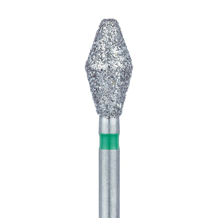 Long Barrel Diamond Bur, 3.7mm Ø, Coarse, FG - 811LG-037-FG - Avtec Dental