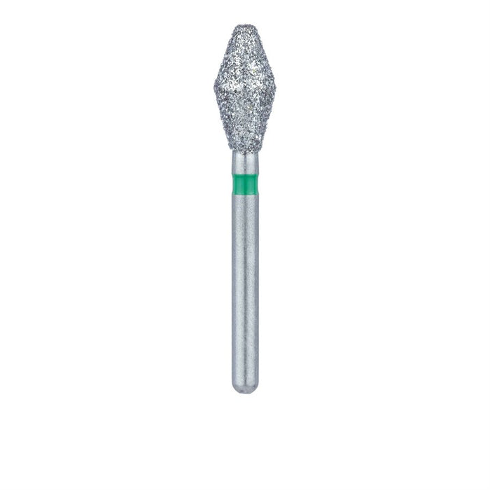 Long Barrel Diamond Bur, 3.7mm Ø, Coarse, FG - 811LG-037-FG - Avtec Dental