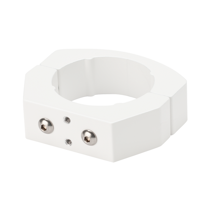 Adapter to Mount Water System to 2" Post, White Powder Coat - DCI 8162