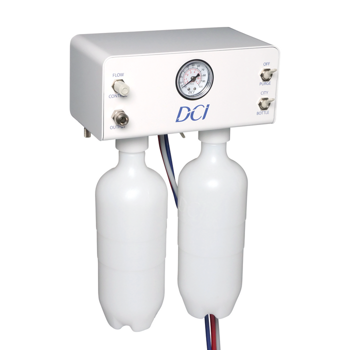 Asepsis Self-Contained Deluxe QS Dual Water System w/750 ml Bottle - DCI 8178QS