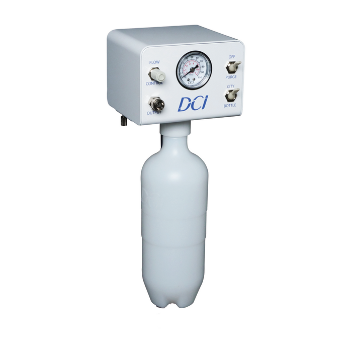 Asepsis Self-Contained Deluxe QS Single Water System w/750 ml Bottle and Extra Bottle - DCI 8182QS