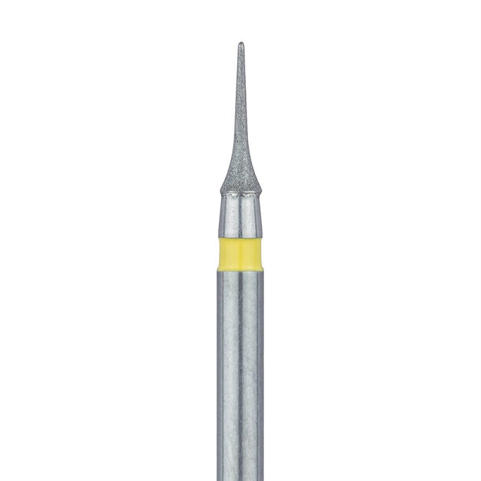 Mosquito Diamond Bur, Interproximal Reduction, 1.4mm Ø, Extra Fine, FG - 820C-014-FG - Avtec Dental