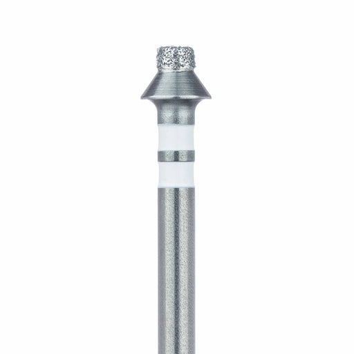 Occlusal Reduction Diamond Bur, Tapered, 1.7mm Ø, 1mm Depth, Coarse, FG - 828TW-017-FG - Avtec Dental