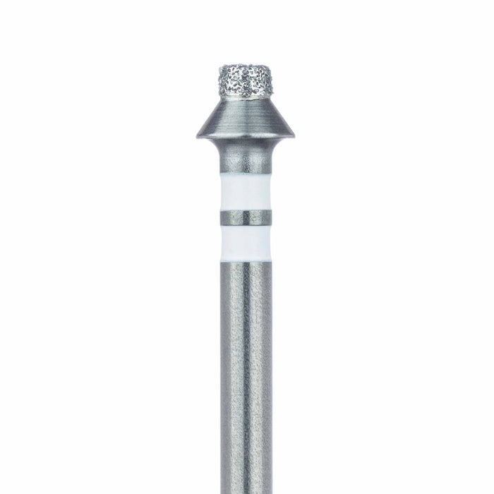 Occlusal Reduction Diamond Bur, Tapered, 1.7mm Ø, 1mm Depth, Coarse, FG - 828TW-017-FG - Avtec Dental