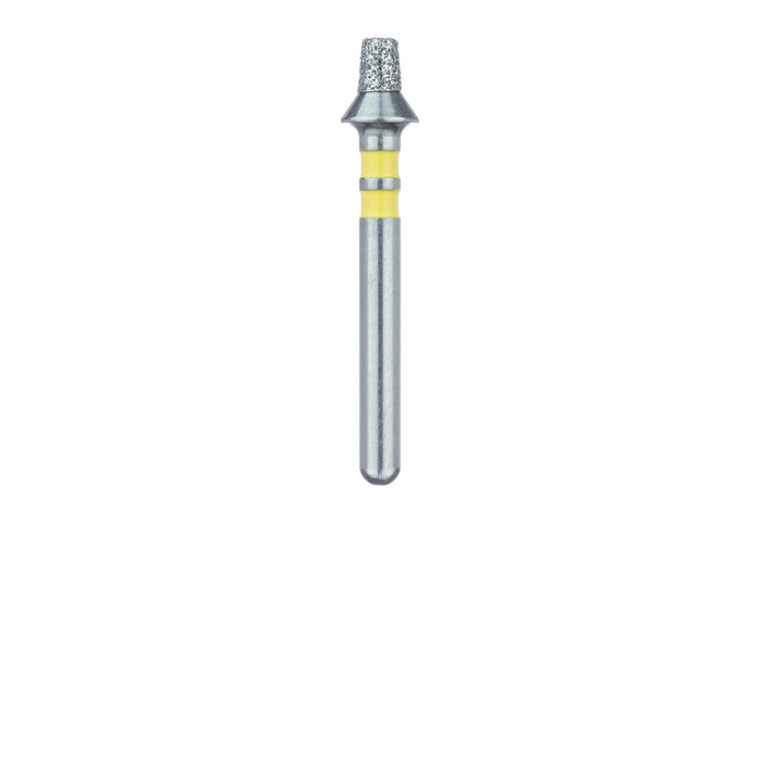 Occlusal Reduction Diamond Bur, Tapered, 1.7mm Ø, 2mm Depth, Coarse, FG - 828TY-017-FG - Avtec Dental