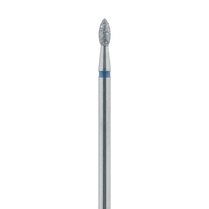 Pointed Football Diamond Bur, 2.3mm Ø, Medium, HP - 830-023-HP - Avtec Dental