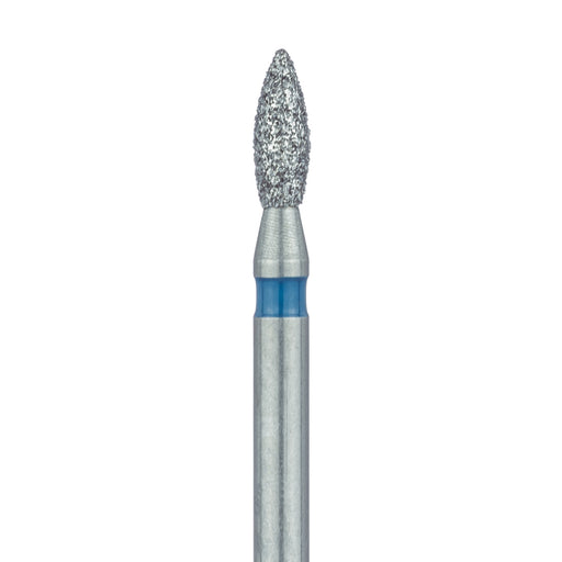 Pointed Football Diamond Bur, 1.6mm Ø, Medium, FG - 830-016-FG - Avtec Dental