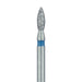 Pointed Football Diamond Bur, 1.6mm Ø, Medium, FG - 830-016-FG - Avtec Dental