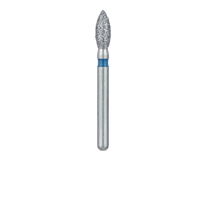Pointed Football Diamond Bur, 2.1mm Ø, Medium, FG - 830-021-FG - Avtec Dental