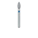 Pointed Football Diamond Bur, 2.1mm Ø, Medium, FG - 830-021-FG - Avtec Dental
