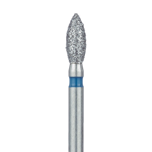 Pointed Football Diamond Bur, 2.1mm Ø, Medium, FG - 830-021-FG - Avtec Dental