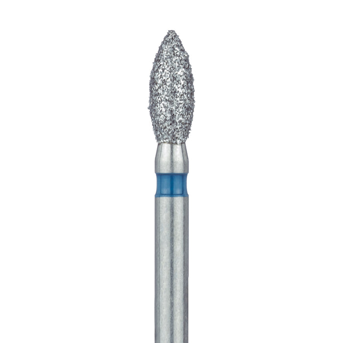 Pointed Football Diamond Bur, 2.1mm Ø, Medium, FG - 830-021-FG - Avtec Dental