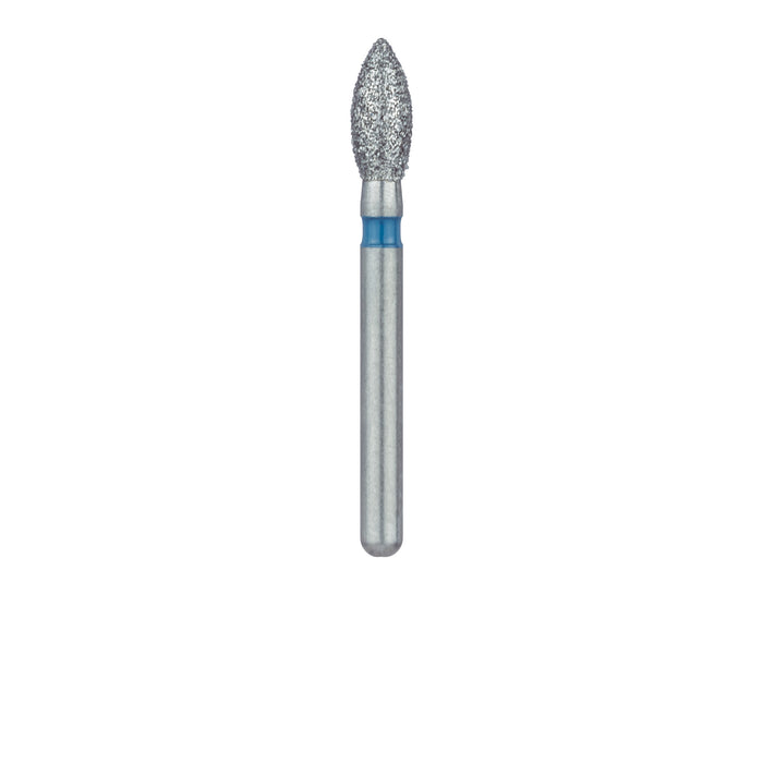Pointed Football Diamond Bur, 2.3mm Ø, Medium, FG - 830-023-FG - Avtec Dental