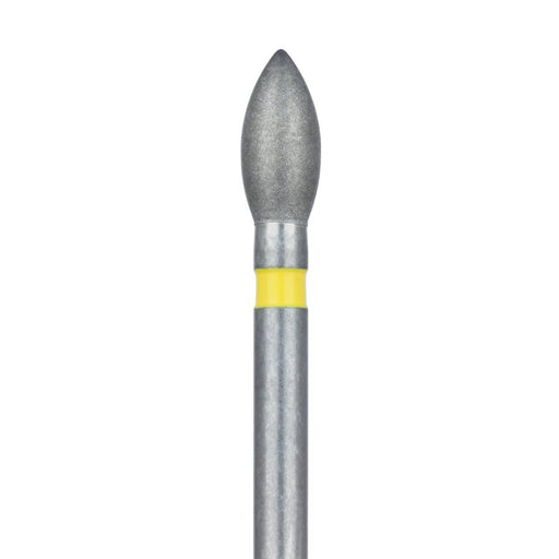 Pointed Football Diamond Bur, 2.3mm Ø, Extra Fine, FG - 830C-023-FG - Avtec Dental