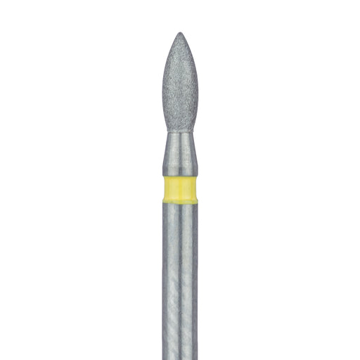 Pointed Football Diamond Bur, 1.6mm Ø, Extra Fine, FG - 830C-016-FG - Avtec Dental