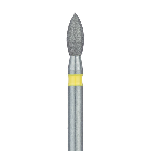 Pointed Football Diamond Bur, 1.8mm Ø, Extra Fine, FG - 830C-018-FG - Avtec Dental