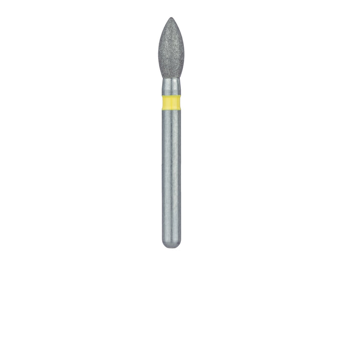 Pointed Football Diamond Bur, 2.1mm Ø, Extra Fine, FG - 830C-021-FG - Avtec Dental