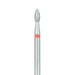 Pointed Football Diamond Bur, 2.3mm Ø, Fine, HP -830F-023-HP - Avtec Dental