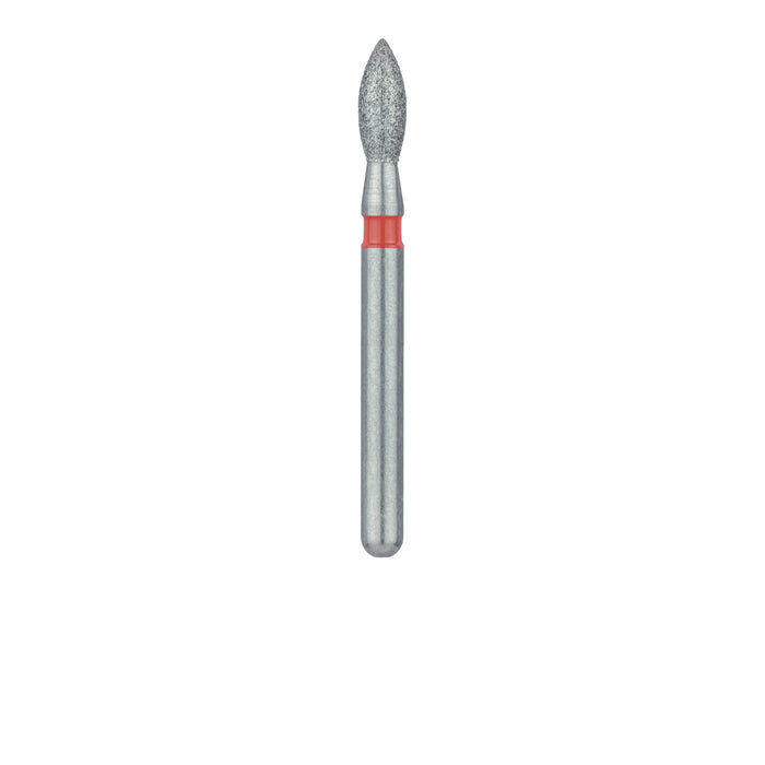 Pointed Football Diamond Bur, 1.8mm Ø, Fine, FG - 830F-018-FG - Avtec Dental