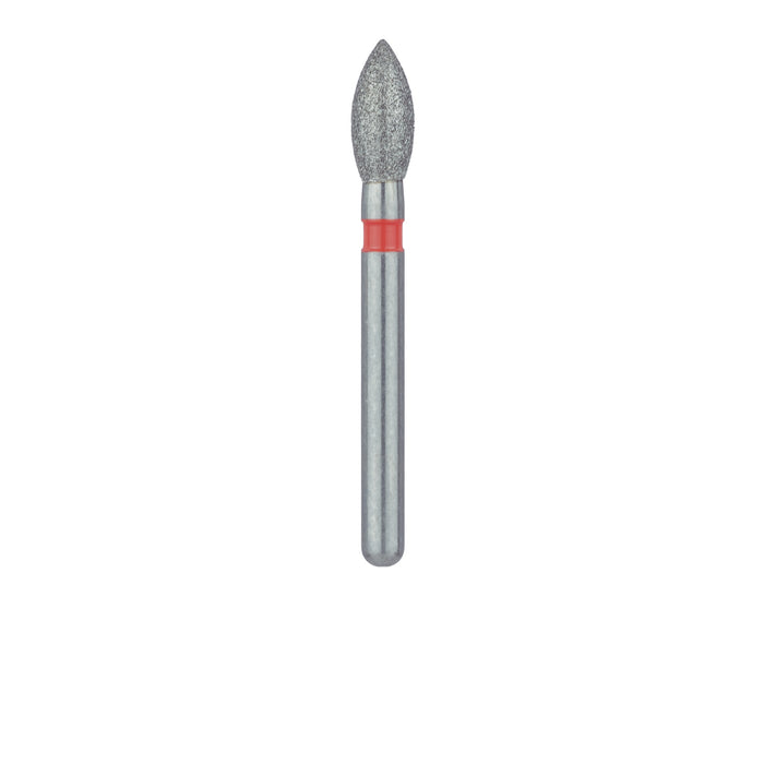 Pointed Football Diamond Bur, 2.3mm Ø, Fine, FG - 830F-023-FG - Avtec Dental