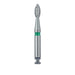 Pointed Football Diamond Bur, 2.3mm Ø, Coarse, RA - 830G-023-RA - Avtec Dental
