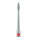 Root Planing, Long Pointed Football Diamond Bur, 1.4mm Ø, Fine RAX - 830LF-014-RAX - Avtec Dental
