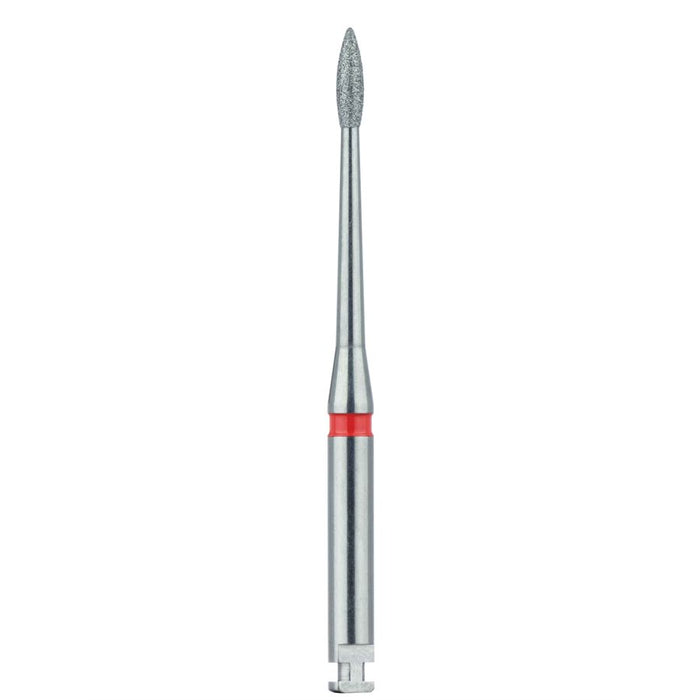 Root Planing, Long Pointed Football Diamond Bur, 1.4mm Ø, Fine RAX - 830LF-014-RAX - Avtec Dental