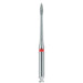 Root Planing, Long Pointed Football Diamond Bur, 1.4mm Ø, Fine RAX - 830LF-014-RAX - Avtec Dental